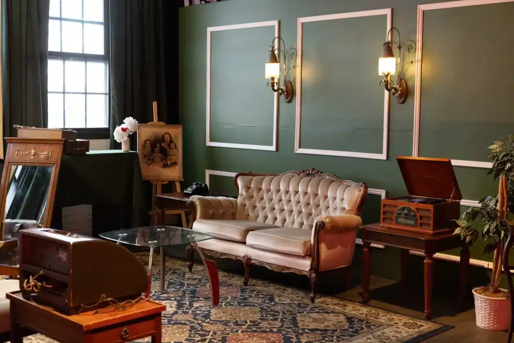 Styled studio interior at Dianor Studios in Jersey City